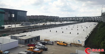 緩解停車難，服務(wù)進博會 國展中心周邊停車場新建改造全面加速